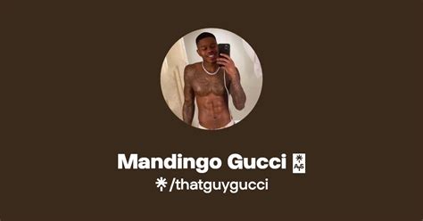 gucci mandingo|@GucciMandingo .